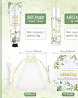25 Set Wedding Lip Balms and Wedding(Greenery)