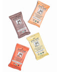 Wise Bar, Adaptogen Mushroom Bar Variety Box 12 Count , 3 Lemon Ginger, 3 Mocha Coconut, 3 Peanut Banana, 3 Cinnamon Turmeric | Functional Mushrooms and Adaptogens Bar | Organic Nutrition Energy Bars, Vegan, Gluten Free