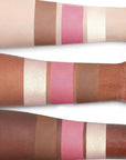 3 Pcs Cream Blush Contour Highlighter Stick for Cheeks Eyes Lips Lightweight Dewy Finish Blush Stick Waterproof Long Lasting Contour Stick Trio Wand Face Makeup Set for Girls and Women (2+5+6)