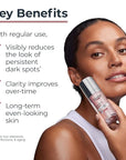 Eucerin Radiant Tone Dual Serum Dark Spot Corrector, Dark Spot Serum with Thiamidol and Hyaluronic Acid, Helps Visibly Reduce the Look of Persistent Dark Spots, 1 Fl Oz Bottle