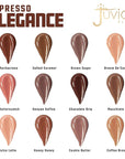 Juvia's Place Coffee Shop Lip Gloss - Mochaccino - Hydrating Butter Lip Gloss for Women, Long-Lasting Shine, Moisturizing Glass-like Finish, Plumping Non-sticky, Suitable for every vibe