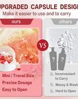 DEMIKI Hair Oil For Frizzy Hair With Coconut Oil - Hair Treatment For Dry Damaged Hair, Hair Perfume Oil For Curly Hair, Frizz Control Hair Care Products, Mini Bottles Hair Oil For Damaged Hair, 12pcs