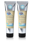 A LA MAISON Moisturizing Lotion, Fresh Sea Salt - Uses: Hand and Body, Argan Oil, Pure Shea Butter, Essential Oils, Plant Based, Cruelty-Free, SLS and Paraben Free (8 Oz, 2 Pack)