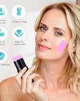 Go Ho Light Pink Face Body Paint Stick,Water Based Washable Face Paint Stick,Non-toxic Full-coverage Cream Light Pink Body Paint for Adults Children Halloween Cosplay SFX Makeup