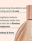 M. Asam MAGIC FINISH Supercharge Serum Foundation Warm Sand (1.01 Fl Oz) - Moisturizing Make Up & Firming Face Serum In One, Anti-aging CC Cream With Optimal Coverage & Hyaluronic Acid