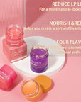 Lip Mask Overnight, Lip Sleeping Mask, (peach&grapefruit)