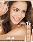 Flawless AirBrush Foundation High Coverage Foundation Smooth Creamy Matte Spray Foundation Makeup Kit For Mature Skin With Natural Nude Finish #Beige