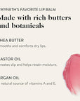 goop Beauty Tinted Lip Balm - Moisturizing, Soothing, Hydrating Lip Balm for Chapped, Cracked & Dry Lips, Nude-Pink Color, 0.16 oz