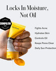 Geologie Clear Skin Face Cream | Clear System Daily Moisturizer with SPF15 for Acne-Prone Skin | Azelaic Acid, Niacinamide & Hyaluronic Acid | Lightweight & Oil Free | 60 ML