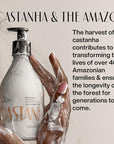 natura - Ekos Castanha (Brazil Nut) Renourishing Body Lotion - Anti-Dryness - Deep Skin Hydration Moisturizer - Vegan Skin Care - Brazilian Beauty Secrets - Self Care & Body Care - 13.5 fl oz (400ml)