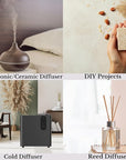 Scentia Hotel Diffuser Oil Inspired by The Nobu Hotel Scent - 500 mL 16.9 fl oz - Essential Oil Blend Jasmine, Lilly, Sandalwood & Fresh Citrus for HVAC Ultrasonic Diffusers - Nobu Essence
