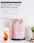Truvani Vegan Pea Protein Powder | Vanilla Chai | 20g Organic Plant Based Protein | 20 Servings | Keto | Gluten & Dairy Free | Low Carb | No Added Sugar
