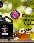 Naturevibe Botanicals Manuka Oil 32 Ounces | 100% Pure and Natural | Great for Skin Care and Hair Care