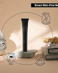 Glo Skin Beauty Satin Cream Foundation in Golden Fair - Liquid Mineral Makeup - 15 Shades, Full Coverage, Semi Matte Finish