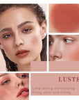 Cream Blush Stick for Cheeks Makeup,Waterproof Blush Face