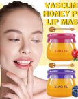 2PCS Lip Balm Honey Pot,Moisturizing Lip
