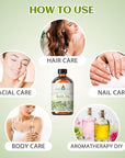 EVOKE OCCU Basil Essential Oil for Skin Massage Diffuser and Candle Making- 4 Fl Oz