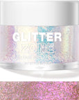 LANGMANNI Holographic Body Glitter Gel for Body, Face, Hair and Lip.Color Changing Glitter Gel Under Light. Vegan & Cruelty Free-1.35 oz (2# Sparkling Pink)
