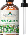 EVOKE OCCU Spearmint Oil for Inhibit Facial Hair Growth, Air Freshening, Added to Creams & Lotions - 4 Fl Oz