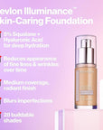 Revlon Illuminance Skin-Caring Liquid Foundation, Hyaluronic Acid, Hydrating of 1)