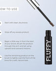 Wunderbrow Fluffy Brow Wax, 16 hour hold, Smudgeproof and Water resistant, Shade: Blonde