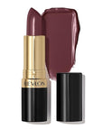 Revlon Super Lustrous Lipstick, Creamy Formula For Soft, Fuller-Looking Lips, Moisturized Feel, 045 Naughty Plum, 0.15 oz
