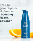 Oars + Alps Anti Aging Vitamin C Serum for Face, Infused with Vitamin C, Hyaluronic Acid, and Vitamin E, TSA Friendly, 0.8 Fl Oz