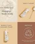 The Honest Company 2-in-1 Cleansing Shampoo + Body Wash | Gentle for Baby | Naturally Derived, Tear-free, Hypoallergenic | Citrus Vanilla Refresh, 18 fl oz