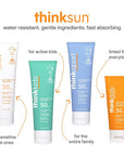 Thinkdaily Tinted Sunscreen for Face, SPF 30, 24.25% Zinc Oxide, 2 Oz, Safe, Natural, Water Resistant Reef Safe Sunscreen, All Skin Tones, Broad Spectrum UVA/UVB Sun Screen for Sun Protection