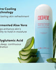 Coco & Eve Firming & Cooling Body Gel Lotion — Aftersun Care with Aloe Vera, Polyglutamic Acid for Sunburn Relief, Hydration & Skin Recovery. Soothing Moisturiser for Sun-irritated Skin. (6.76 fl oz)