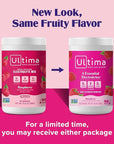 Ultima Replenisher Daily Electrolyte Drink Mix – Raspberry, 90 Servings – Hydration Powder with 6 Key Electrolytes & Trace Minerals – Keto Friendly, Vegan, Non-GMO & Sugar-Free Electrolyte Powder