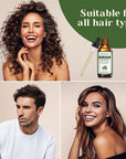 Aeshory Hair Oil - 5 IN 1 Hair Care Oil with Rosemary, Castor, Argan, Vitamin E, and Avocado for Hair Growth and Strengthening - Nourishing and Volumizing 3.38 fl oz