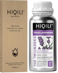 HIQILI 16 Ounces Lavender Essential Oil Pure, 100% Natural for Aromatherapy Diffuser, Skin Care, Hair, Includes Premium Glass Dropper-16 Fl Oz