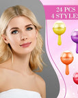 24 Pcs Lollipop Lip Balm Bulk