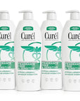 Curel Fragrance Free Lotion, Sensitive Hypoallergenic Lotion for Dry Skin, Dermatologist Recommended, 20 Oz, Pack of 4