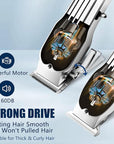 Professional Hair Clippers and Trimmer Set, Beard Trimmer & Foil Shaver & Nose Trimmer Kit for Men, Cordless Mens Clippers and Grooming Kit for Hair Cutting, Beard Styling, Home, Barber