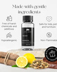 The One Hotel Scent Diffuser Oil 120ml - Aromatherapy Fragrance Inspired by 5-Star Hotels - Notes of Cardamom, Leather, Lemon, Cinnamon & Sandalwood - Inspired by Luxury Hotel The One Diffuser Scent