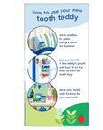 hello Tooth Fairy Kit with Tooth Fairy Door Hanger and Teddy Bear, Includes Full Size Fluoride Kids Strawberry Toothpaste and Kids Toothbrush, for Children Ages 3 and Up