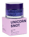 UNICORN SNOT Holographic Face Glitter & Body Glitter Gel | Holiday Glitter Makeup: Stocking Stuffers & Christmas Gift | Hair Glitter, Vegan & Cruelty-Free, 1.7 oz Purple Glitter (UV)