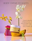 OUAI Body Creme, St. Barts Travel Size - Hydrating Whipped Body Cream with Cupuaçu Butter, Coconut Oil & Squalane - Softens Skin & Delivers Radiant Glow - Sulfate-Free Skin Care (3.4 oz)