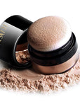 Setting Powder Lightweight Loose Powder Finishing Powder Long-Lasting (Light Coffee/Natural) 0.28 Oz