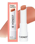 Honest Beauty Moisturizing Vegan Tinted Lip Balm | Antioxidant-rich Acai Extracts + Avocado Oil | Paraben Free + Cruelty Free | Lychee Fruit