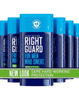 Right Guard Sport Fresh Scent Antiperspirant & Deodorant Invisible Solid - 4-in-1 Deodorant For Men, Blocks Sweat, 48-Hour Odor Protection, Quick-Drying, & Long-Lasting, 2.6 oz (6 Pack)