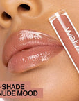wet n wild MegaSlicks Lip Gloss, Ultra-Glossy, Vitamin-E Enriched, Ultra-Gloss High Shine Moisturizing, Cruelty-Free & Vegan - Snuggle Sesh
