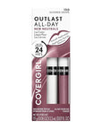 COVERGIRL Outlast All-Day Lip Color with Moisturizing Topcoat, New Neutrals Shade Collection, Silvered Grape, Pack of 1