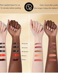 KISSIO Lip Liner Stain,Peel Off Lip Liner,Transfer Proof,Long Lasting and Waterproof,Lips Tint Tattoo,Natural Makeup Stain,Matte Finish,Coral red