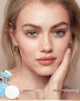 Oil Control Face Pressed Powder,Jelly Pressed Powder Face