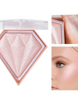 MEICOLY Baked Highlighter Powder Palette,Natural Face Highlighter Shimmer