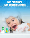 Poke Monster Bath Bombs for Kids with Surprise Toys Inside (6 Pack) - Large Bubble Bath Bomb for Boys, Girls, Toddlers - Fruity Scents, Made in USA, Skin-Safe - Birthday Gift by Two Sisters