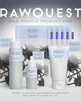 RAWQUEST- Korean Skin Care Essence Toner for Deep Hydration, Radiant Glow, Moisturizing, Soothing & Dermatologist Tested w/82% Milk Thistle, Hyaluronic Acid & Niacinamide, K Beauty 6.76 Fl Oz / 200ml